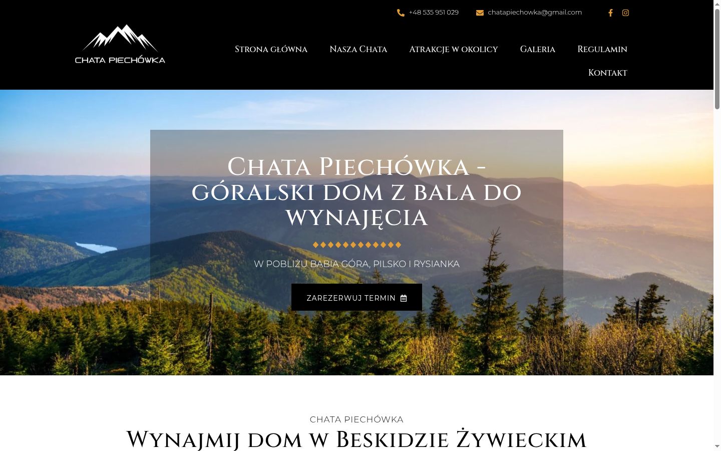 Zrzut ekranu banera zgody wyświetlanego przed jakąkolwiek interakcją