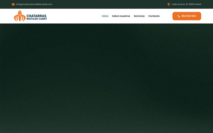 Screenshot of chatarrasmatildecanet.com