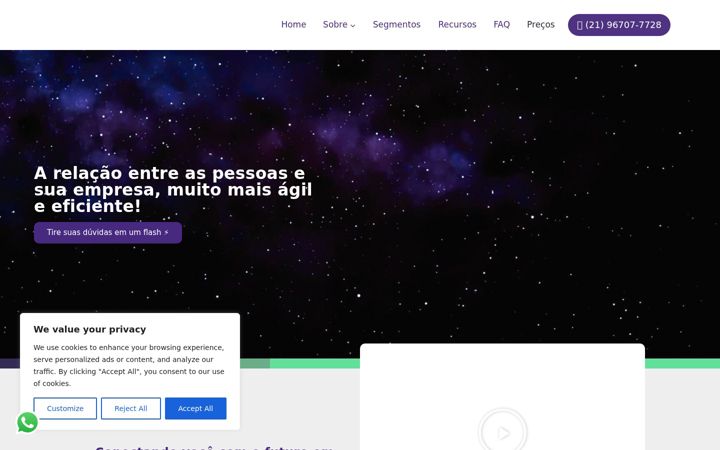 Captură de ecran a chatbolt.com.br