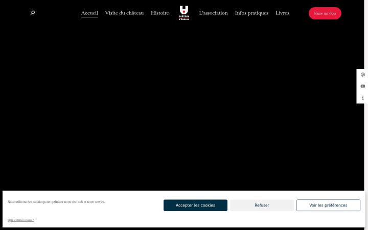 Screenshot of chateaudandlau.com