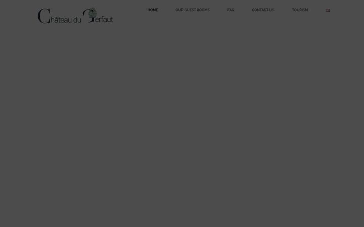 Screenshot of chateaudugerfaut.com
