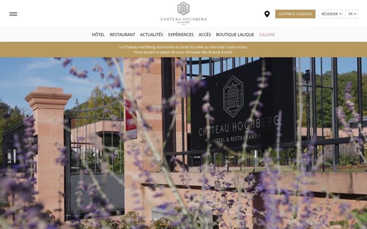 Screenshot of chateauhochberg.com