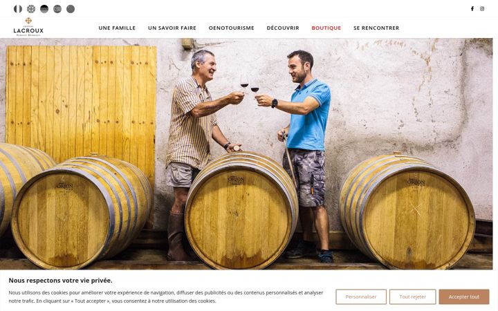 Screenshot di chateaulacroux.fr