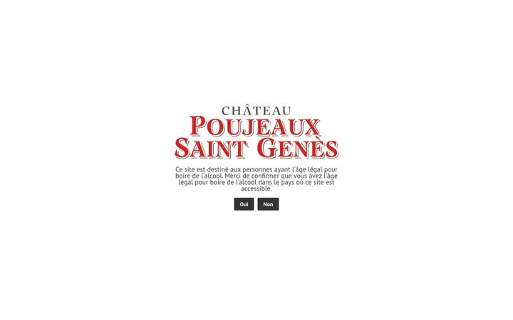 Skjermbilde av chateaupoujeaux-saintgenes.fr