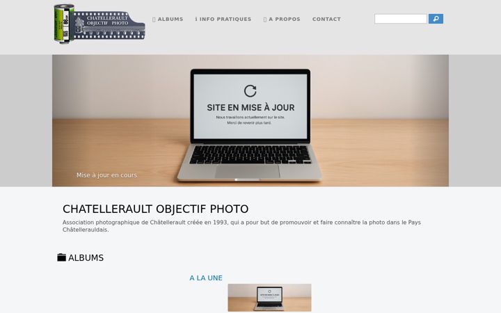 Skærmbillede af chatellerault-objectif-photo.fr