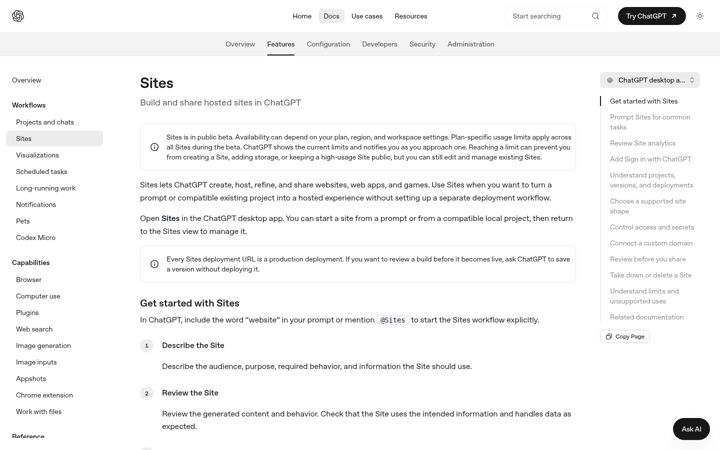 Screenshot of chatgpt-team.site