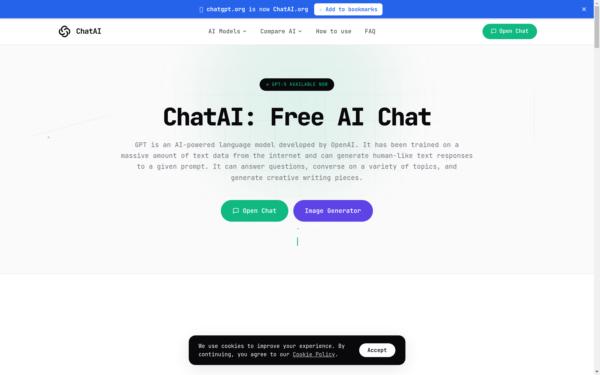 Screenshot of chatgpt.org