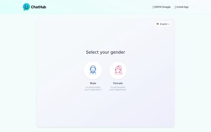 Screenshot of chathub.website