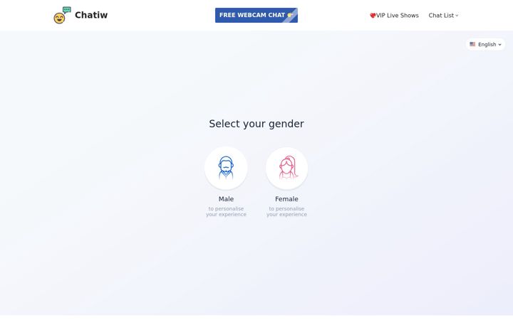 Screenshot of chatiw.site