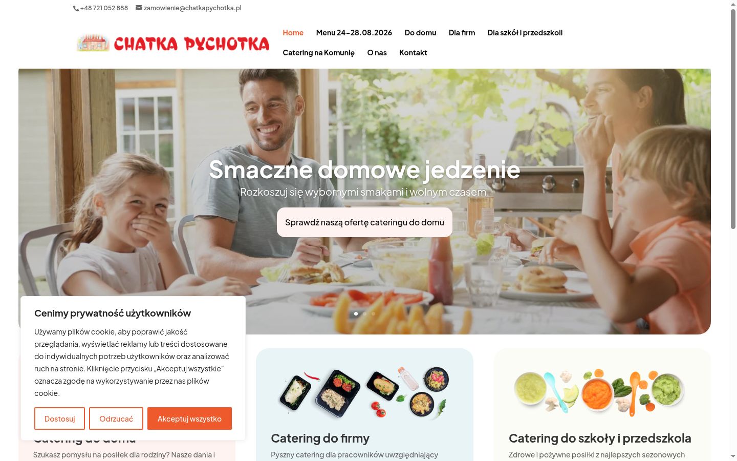 Snímek obrazovky baneru souhlasu zobrazeného před jakoukoli interakcí