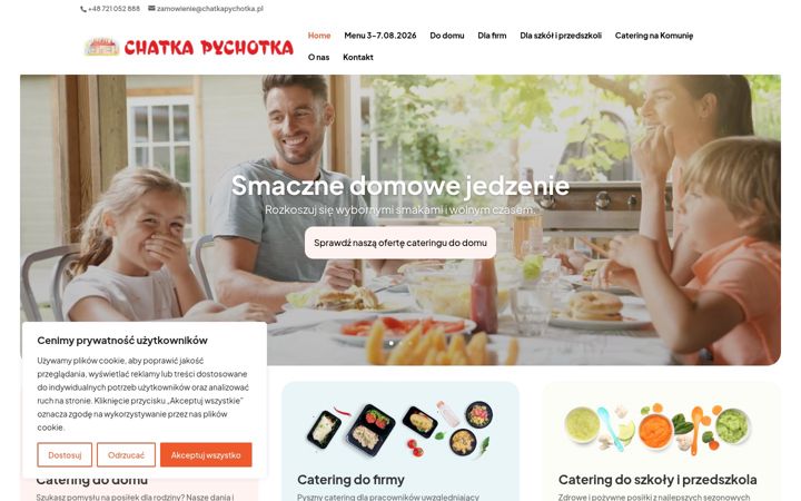 Screenshot ta' chatkapychotka.pl