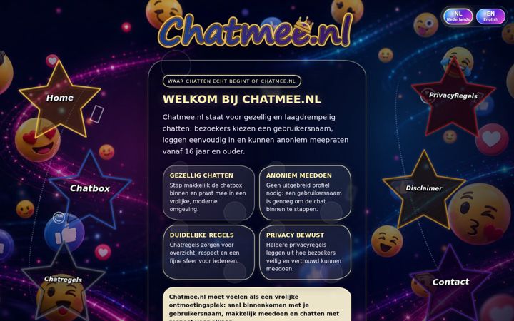 Ekrano kopija chatmee.nl