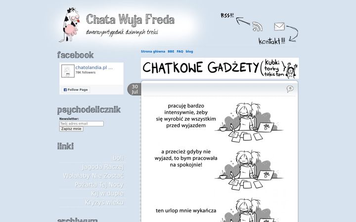 Screenshot ta' chatolandia.pl