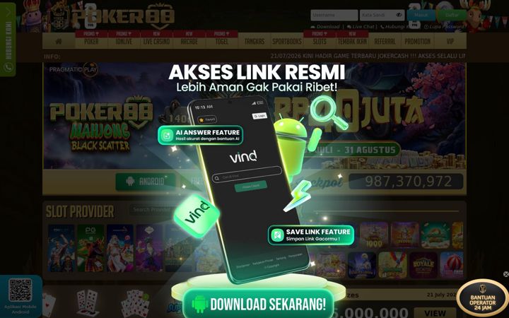 Skærmbillede af chatpoker88.me