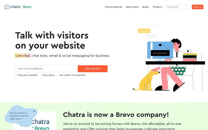 Zrzut ekranu chatra.io