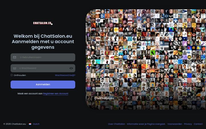 Snímek obrazovky chatsalon.eu