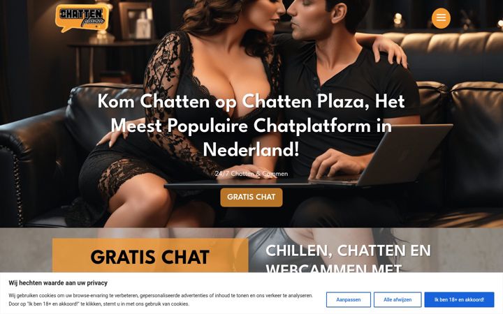 Screenshot of chattenplaza.com