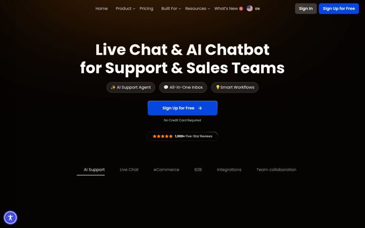 Screenshot ta' chatway.app