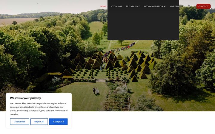 Screenshot of chaucerbarn.com