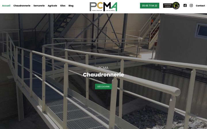 Screenshot von chaudronnerie-aveyron-pcma.fr