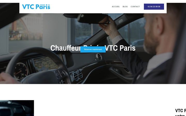 Екранна снимка на chauffeur-prive-paris-75.fr