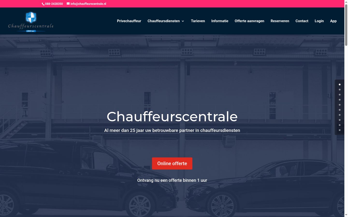 Screenshot des Einwilligungsbanners vor jeglicher Interaktion