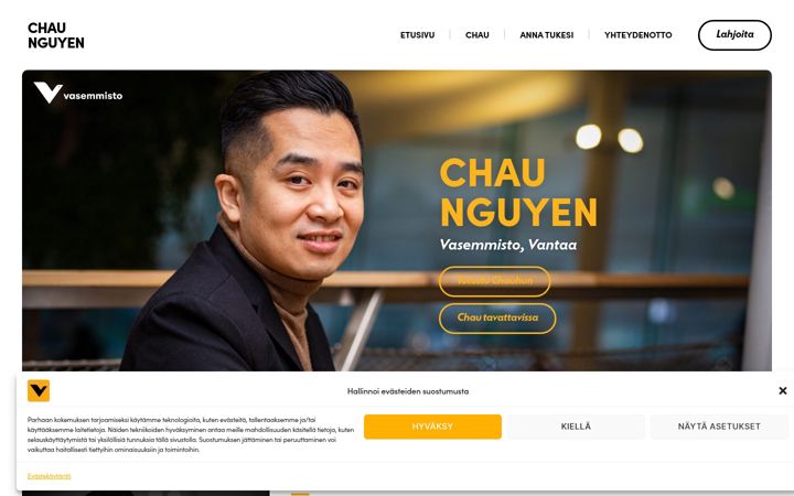 Screenshot di chaunguyen.fi