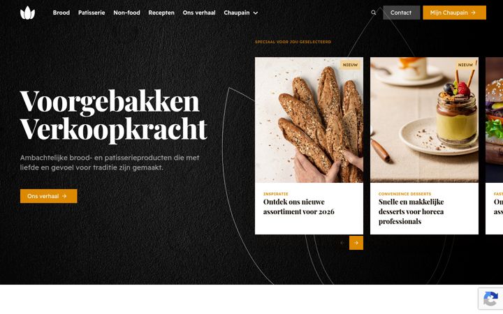 Screenshot ta' chaupain.nl