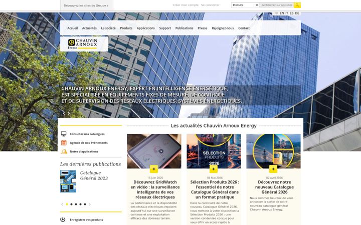 Screenshot of chauvin-arnoux-energy.com