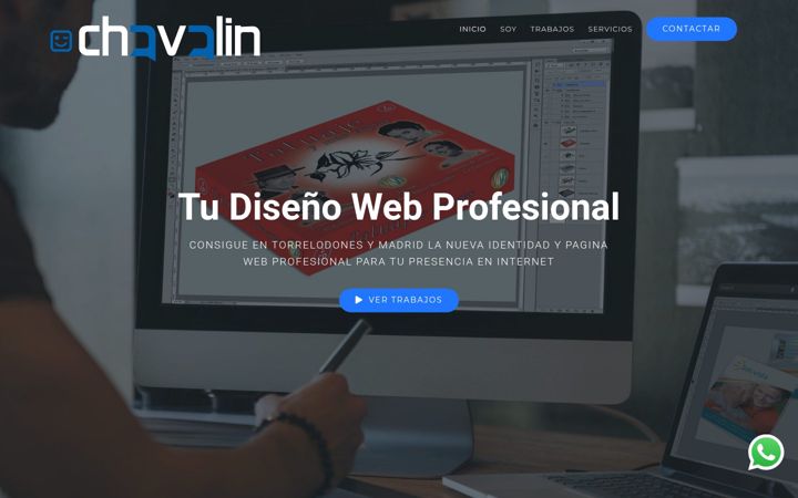 Screenshot of chavalin.com