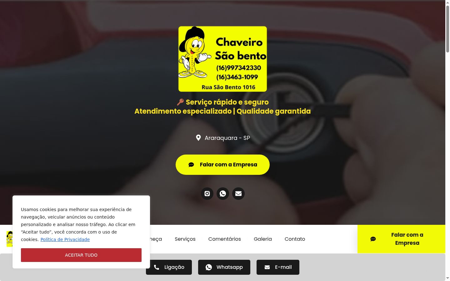 Captura de pantalla del banner de consentimiento mostrado antes de cualquier interacción
