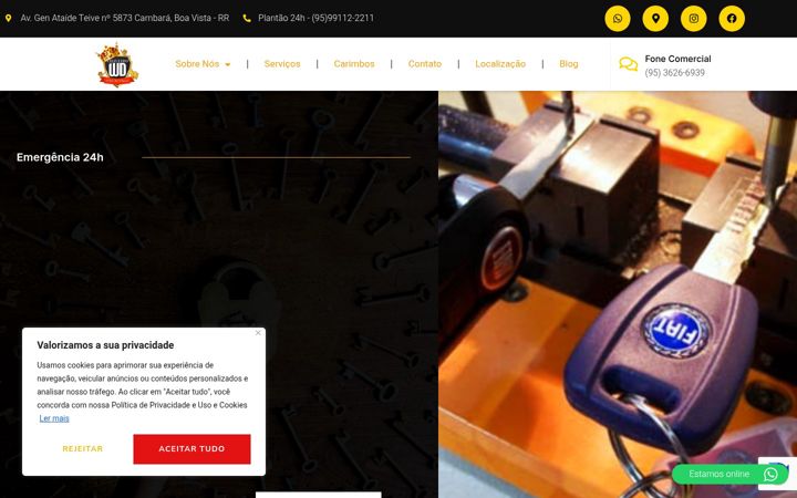 Screenshot of chaveirowd.com