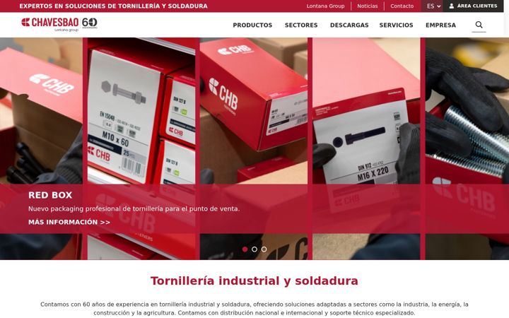 Screenshot stránky chavesbao.com