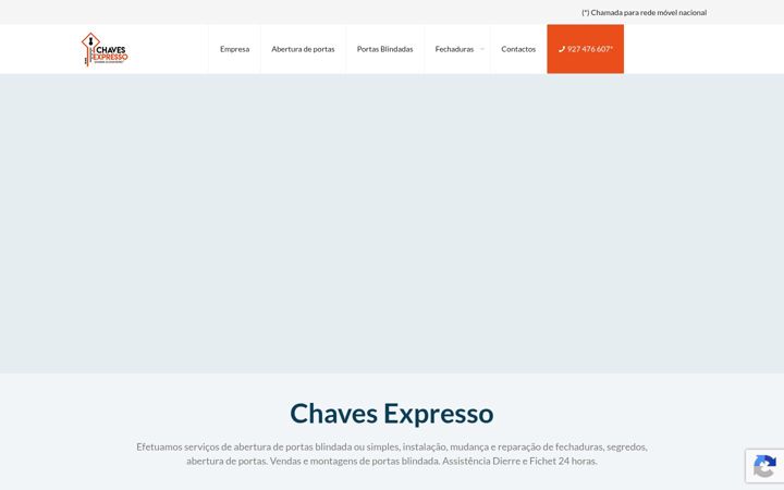 Ekraanipilt saidist chavesexpresso.pt