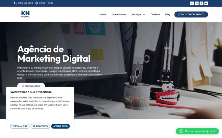 Screenshot of chavesmkt.com