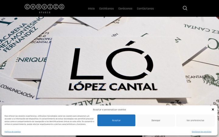 Screenshot of chavico.com