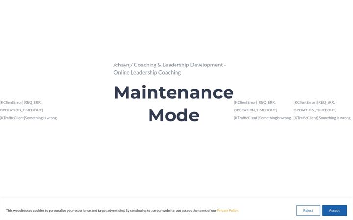 Screenshot of chaynj.com