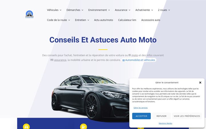 Screenshot of chazster.com