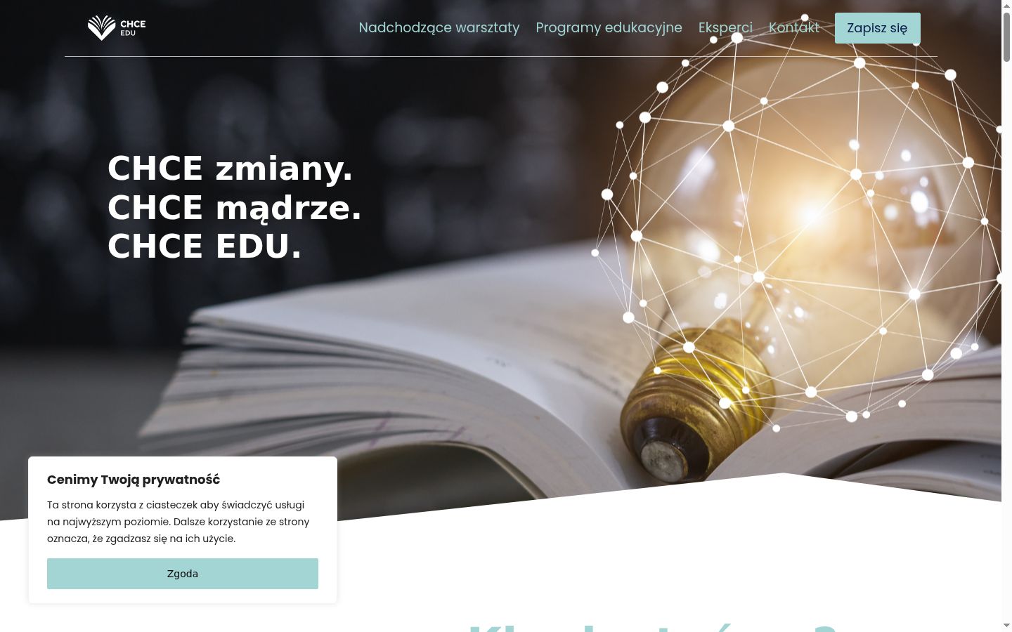 Screenshot tal-banner tal-kunsens muri qabel kwalunkwe interazzjoni