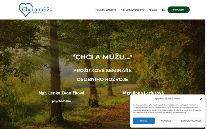 Ekraanipilt saidist chciamuzu.cz