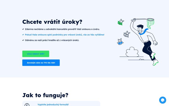 Screenshot von chcivratituroky.cz