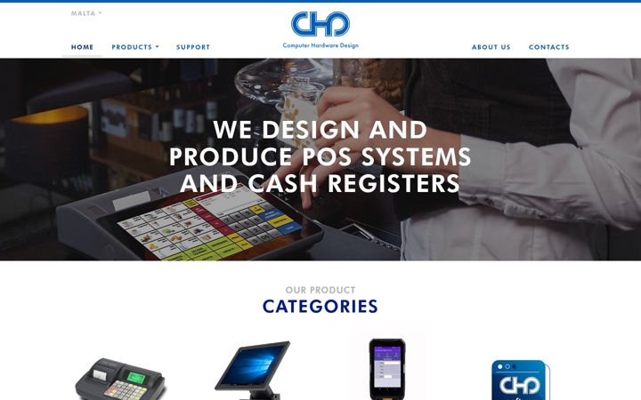 Screenshot of chdmalta.com