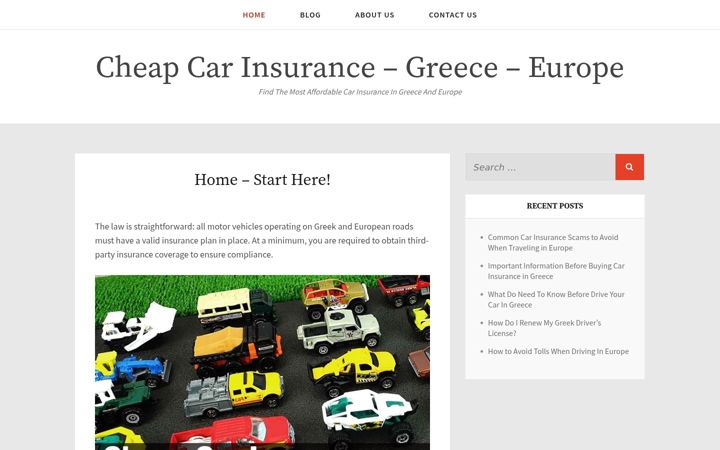 Snímek obrazovky cheap-car-insurance.eu