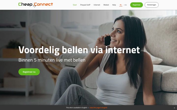 Screenshot of cheapconnect.net