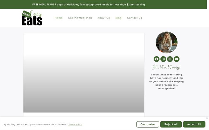 Screenshot of cheapeasyeats.com
