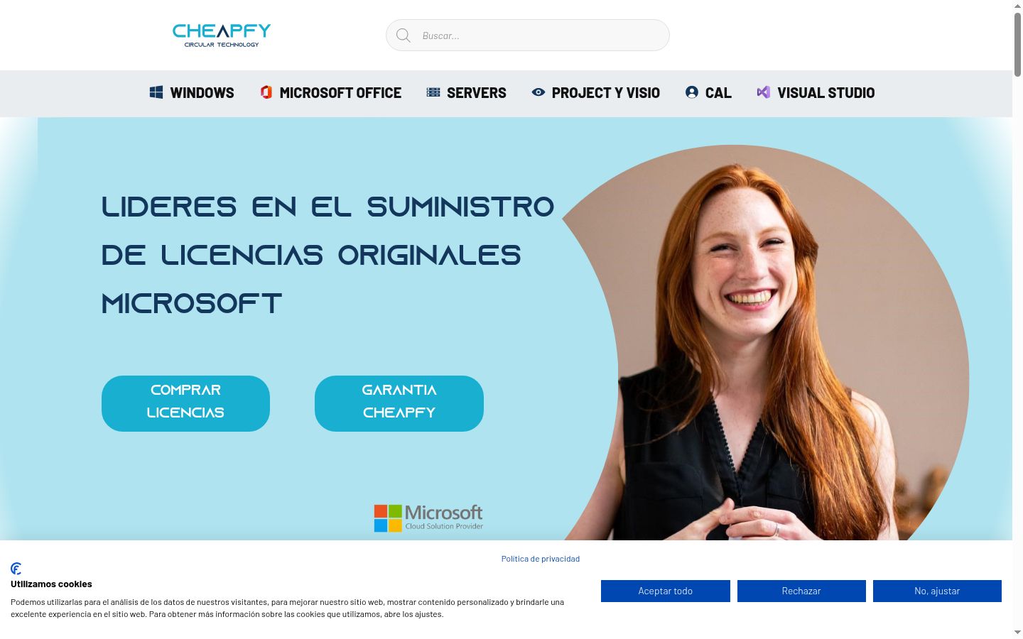 Screenshot tal-banner tal-kunsens muri qabel kwalunkwe interazzjoni