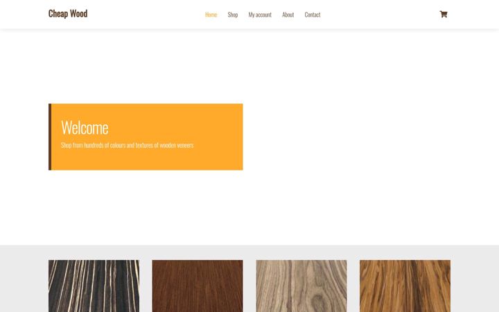 Screenshot von cheapwood.co.uk