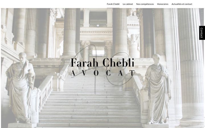 Captură de ecran a chebli-avocat-nice.fr