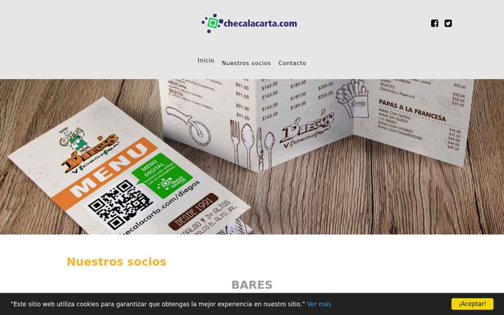 Screenshot of checalacarta.com