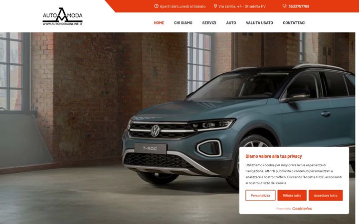 Zrzut ekranu checchiauto.it